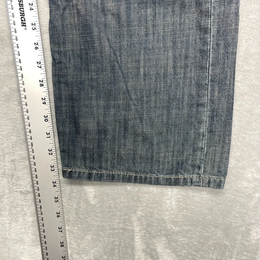 Levi's Jeans Mens 36x32 (38x34) Blue Denim 569 Red Tab Loose Fit Straight Leg